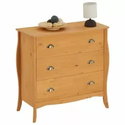 IDIMEX Kommode ANTOINETTE Im Barockstil Gebeizt/gewachst