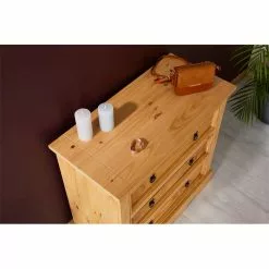 IDIMEX Kommode TEQUILA, Kiefer Massiv Gebeizt, Mit 3 Schubladen Mexiko -Sideboards Verkäufe 80810 A3