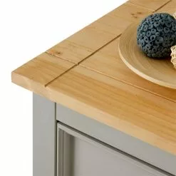 IDIMEX Kommode TEQUILA, Kiefer Massiv Grau/braun, Mit 3 Schubladen, Mexiko -Sideboards Verkäufe 80812 4