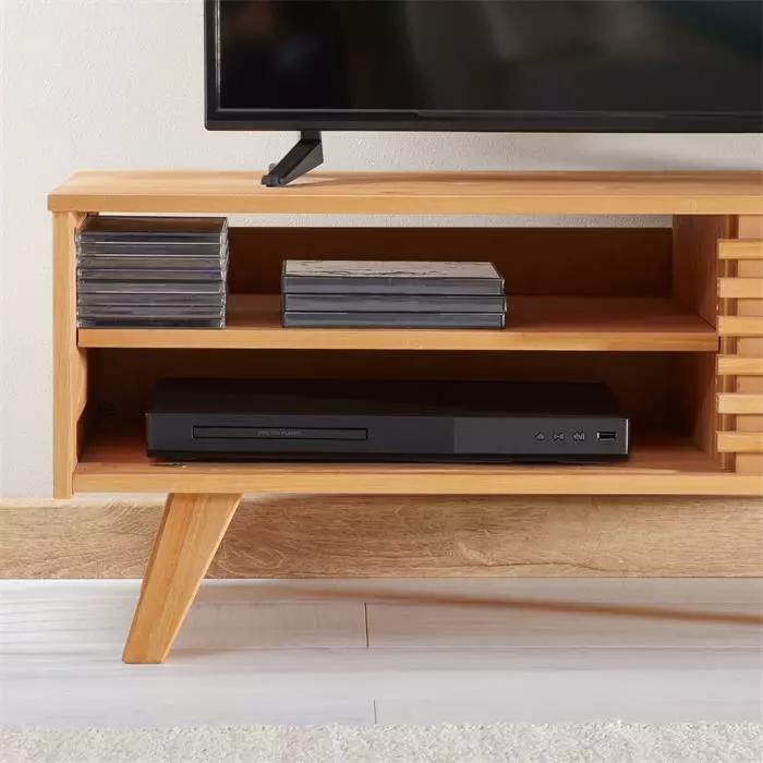 IDIMEX TV Lowboard SEAN In Braun, Kiefer Massiv 5 IDIMEX TV Lowboard SEAN In Braun, Kiefer Massiv – Bild 5