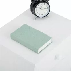 IDIMEX Nachttisch RONDO Aus Kiefer Mit 2 Schubladen, In Weiß -Sideboards Verkäufe 8101 3