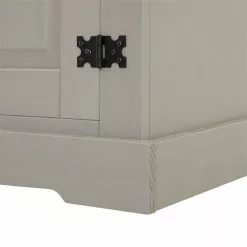 IDIMEX Sideboard TEQUILA, Kiefer Massiv Grau/braun, Mit 3 Türen Und 2 Schubladen, Mexiko -Sideboards Verkäufe 81209 7