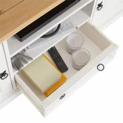 IDIMEX Mexico TV Lowboard TEQUILA In Weiß/braun, Kiefer Massiv -Sideboards Verkäufe 81273 5