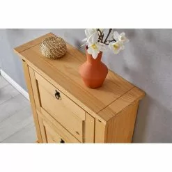 IDIMEX Schuhkipper TEQUILA, Kiefer Massiv, Mit 2 Klappen, Mexiko -Sideboards Verkäufe 81279 A7