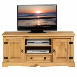 IDIMEX Mexico TV Lowboard TEQUILA In Braun, Kiefer Massiv -Sideboards Verkäufe 81288 2