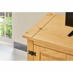 IDIMEX Mexico TV Lowboard TEQUILA In Braun, Kiefer Massiv -Sideboards Verkäufe 81288 A6