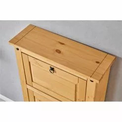 IDIMEX Schuhschrank TEQUILA, Kiefer Massiv, Mit 3 Klappen, Mexiko -Sideboards Verkäufe 81313 A5