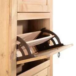 IDIMEX Schuhschrank TEQUILA, Kiefer Massiv, Mit 4 Klappen, Mexiko -Sideboards Verkäufe 81314 3