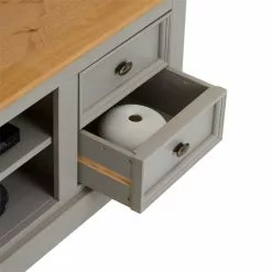 IDIMEX TV Lowboard KENT In Grau/braun, Kiefer Massiv -Sideboards Verkäufe 81391 5