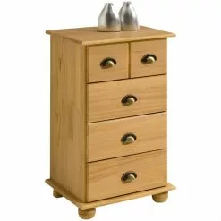 IDIMEX Schubladenkommode COLMAR Aus Massiver Kiefer Mit 4 Schubladen