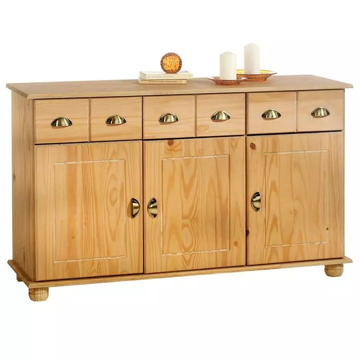 IDIMEX Sideboard COLMAR, Kiefer Massiv 1 IDIMEX Sideboard COLMAR, Kiefer Massiv