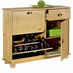 IDIMEX Schuhschrank COLMAR, Kiefer Gebeizt -Sideboards Verkäufe 8317 1 N1