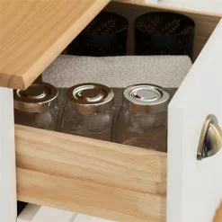 IDIMEX Sideboard COLMAR, Kiefer Massiv Weiß/braun -Sideboards Verkäufe 8328 4 N1