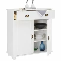 IDIMEX Kommode Vertiko COLMAR Kiefer Massiv Weiß -Sideboards Verkäufe 8337 2