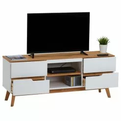 IDIMEX Lowboard TV Möbel TIBOR, Weiß -Sideboards Verkäufe 83906 2 N1