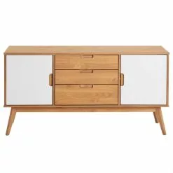 IDIMEX Sideboard TIVOLI, Kiefer Massiv, Weiß, Mit 2 Türen Und 3 Schubladen -Sideboards Verkäufe 83921 2