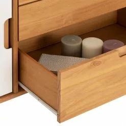 IDIMEX Sideboard TIVOLI, Kiefer Massiv, Weiß, Mit 2 Türen Und 3 Schubladen -Sideboards Verkäufe 83921 3