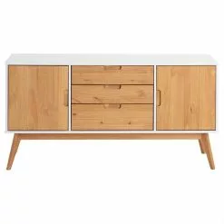 IDIMEX Sideboard TIVOLI, Kiefer Massiv Weiß, 2 Türen Und 3 Schubladen -Sideboards Verkäufe 83923 2