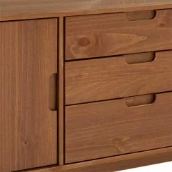 IDIMEX Sideboard TIVOLI, Kiefer Massiv Kastanie, Mit 2 Türen 3 Schubladen 7 IDIMEX Sideboard TIVOLI, Kiefer Massiv Kastanie, Mit 2 Türen 3 Schubladen -Sideboards Verkäufe 83924 3