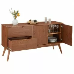 IDIMEX Lowboard TIVOLI Mit 2 Türen Und Schubladen, Kiefer Kastanienfarben -Sideboards Verkäufe 83927 2