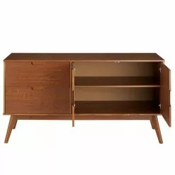 IDIMEX Lowboard TIVOLI Mit 2 Türen Und Schubladen, Kiefer Kastanienfarben -Sideboards Verkäufe 83927 3