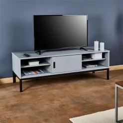 IDIMEX TV Lowboard SELMA In Grau, Kiefer Massiv 8 IDIMEX TV Lowboard SELMA In Grau, Kiefer Massiv -Sideboards Verkäufe 83928 A0 2N