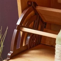 IDIMEX Schuhschrank BASIL Mit 3 Kipper In Braun, Kiefer Massiv -Sideboards Verkäufe 84003 A0 5N