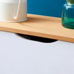 IDIMEX Schuhschrank BASIL Mit 3 Kipper In Weiß/braun, Kiefer Massiv -Sideboards Verkäufe 84004 A0 7N