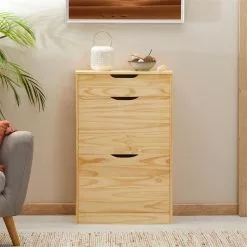 IDIMEX Schuhkipper BASIL Mit 2 Kipper Und In Natur, Kiefer Massiv 8 IDIMEX Schuhkipper BASIL Mit 2 Kipper Und In Natur, Kiefer Massiv -Sideboards Verkäufe 84005 A0 2N