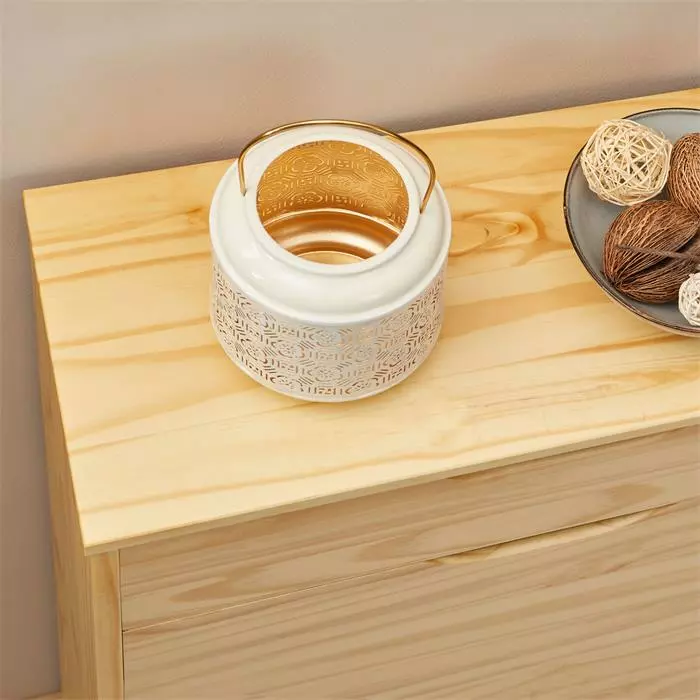 IDIMEX Schuhkipper BASIL Mit 2 Kipper Und In Natur, Kiefer Massiv 5 IDIMEX Schuhkipper BASIL Mit 2 Kipper Und In Natur, Kiefer Massiv – Bild 5