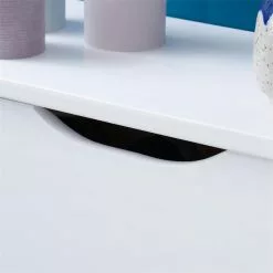 IDIMEX Schuhschrank BASIL Mit 3 Kipper In Weiß, Kiefer Massiv -Sideboards Verkäufe 84010 A0 7N