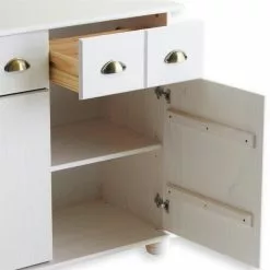IDIMEX Sideboard COLMAR, Kiefer Massiv In Weiß -Sideboards Verkäufe 8405 2