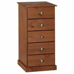 IDIMEX Kommode PARIS Mit 5 Schubladen Und Muschelgriffe Kastanienfarben -Sideboards Verkäufe 84126 4 N1