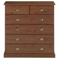 IDIMEX Schubladenschrank PARIS Aus Massiver Kiefer In Kastanienfarben Mit 6 Schubladen -Sideboards Verkäufe 84127 5 N