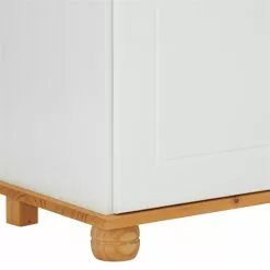 IDIMEX Kommode COLMAR, Kiefer Massiv Weiß/braun, Mit 2 Türen Und Schubladen 10 IDIMEX Kommode COLMAR, Kiefer Massiv Weiß/braun, Mit 2 Türen Und Schubladen -Sideboards Verkäufe 8412 4