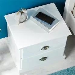 IDIMEX Nachttisch PARIS Mit 2 Schubladen, In Weiß -Sideboards Verkäufe 84138 AC3