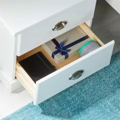 IDIMEX Nachttisch PARIS Mit 2 Schubladen, In Weiß -Sideboards Verkäufe 84138 AC4