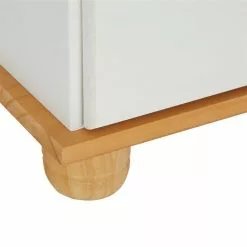 IDIMEX Schubladenkommode COLMAR Aus Massiver Kiefer In Weiß/braun, Mit 4 Schubladen 11 IDIMEX Schubladenkommode COLMAR Aus Massiver Kiefer In Weiß/braun, Mit 4 Schubladen -Sideboards Verkäufe 8413 6