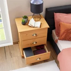 IDIMEX Nachttisch PARIS Mit 3 Schubladen, In Braun -Sideboards Verkäufe 84148 AC3