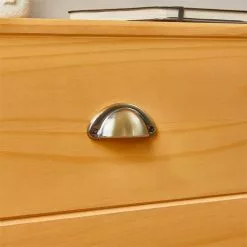 IDIMEX Kommode PARIS Mit 5 Schubladen Und Muschelgriffe Gebeizt/gewachst -Sideboards Verkäufe 84149 AC3