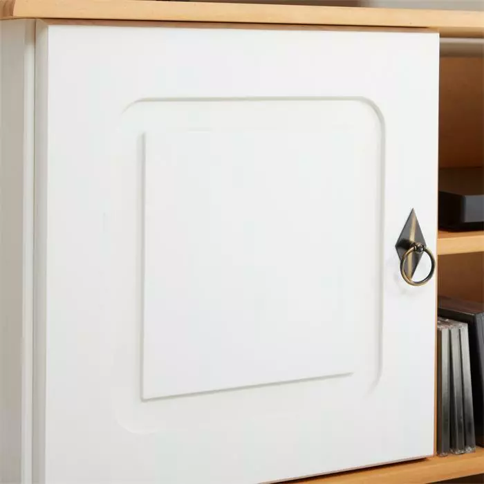 IDIMEX TV Lowboard BELFORT -L In Weiß/braun, Kiefer Massiv 6 IDIMEX TV Lowboard BELFORT -L In Weiß/braun, Kiefer Massiv – Bild 6