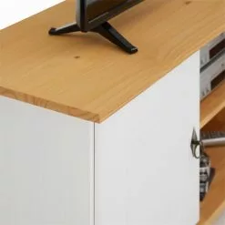 IDIMEX TV Lowboard BELFORT In Weiß/braun, Kiefer Massiv 10 IDIMEX TV Lowboard BELFORT In Weiß/braun, Kiefer Massiv -Sideboards Verkäufe 8454 4