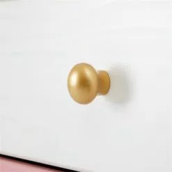 Kommode ISABELLA Mit 4 Schubladen In Weiß/rosa -Sideboards Verkäufe 8602 4