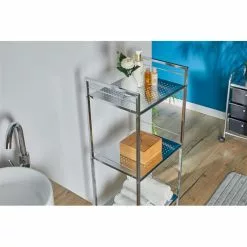 IDIMEX Badregal Metallregal MATIS Mit 4 Böden -Sideboards Verkäufe 93003 A2