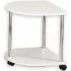 IDIMEX Beistelltisch FELINA Mit Rollen In Weiß