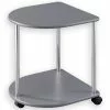IDIMEX Beistelltisch FELINA Mit Rollen Grau