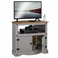 CARO-Möbel Mexico TV Schrank RAMON, Kiefer Massiv -Sideboards Verkäufe 93079 2 N