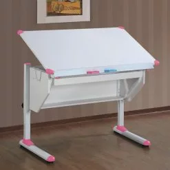 CARO-Möbel Kinderschreibtisch PHILIPP Neigbar Und Höhenverstellbar, Weiß 8 CARO-Möbel Kinderschreibtisch PHILIPP Neigbar Und Höhenverstellbar, Weiß -Sideboards Verkäufe 93687 8