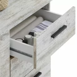 CARO-Möbel Kommode CHICAGO Shabby Chic, 4 Schubladen -Sideboards Verkäufe 93793 3