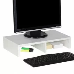CARO-Möbel Monitorständer MONITOR In Weiß 50 Cm Breit -Sideboards Verkäufe 93885 1